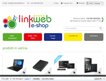 Tablet Screenshot of centrolinkweb.it